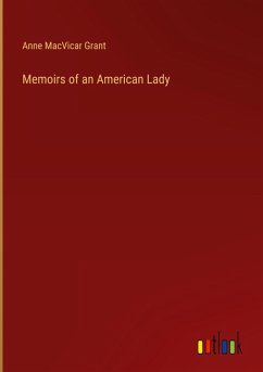 Cover Memoirs of an American Lady