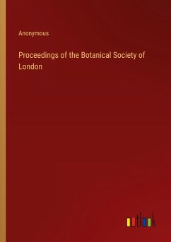 Proceedings of the Botanical Society of London