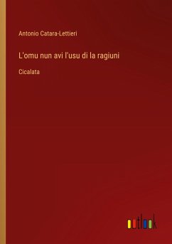 Cover L'omu nun avi l'usu di la ragiuni