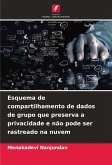 Esquema de compartilhamento de dados de grupo que preserva a privacidade e não pode ser rastreado na nuvem