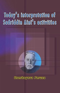 Cover Today's interpretation of Sadriddin Aini's activities