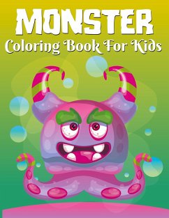 Monster Coloring Book for Kids - Bidden, Laura