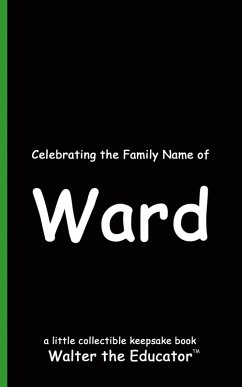 Cover Celebrating the Family Name of Ward