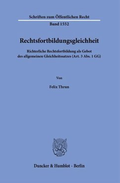 Cover Rechtsfortbildungsgleichheit