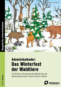 Cover Adventskalender: Das Winterfest der Waldtiere