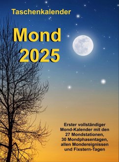 Cover Taschenkalender Mond 2025