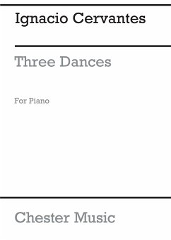 Cover Ignazio Cervantes: Three Dances - Piano Piano Instrumental Work