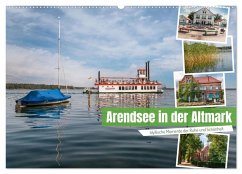 Arendsee in der Altmark (Wandkalender 2025 DIN A2 quer), CALVENDO Monatskalender