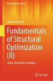 Fundamentals of Structural Optimization (II) (eBook, PDF)