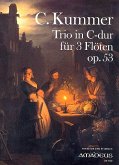 Trio C-Dur op.53 für 3 Flöten Partitur und Stimmen
