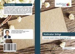 Cover Xotiralar bitigi
