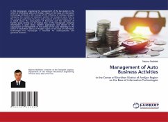Management of Auto Business Activities Management of Auto Business Activities