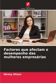 Factores que afectam o desempenho das mulheres empresárias