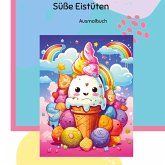 200 Süße Eistüten zum ausmalen