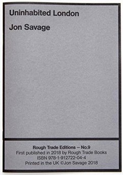 Cover Uninhabited London - Jon Savage (RT#9)