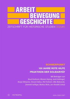 Cover Arbeit - Bewegung - Geschichte