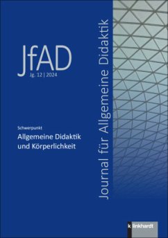 Cover Journal für Allgemeine Didaktik (JfAD) Jg.12 / 2024