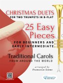 Christmas Duets for Two Trumpets in B-flat   25 Easy Pieces for Beginners and Early Intermediate (fixed-layout eBook, ePUB)