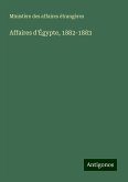 Affaires d'Égypte, 1882-1883