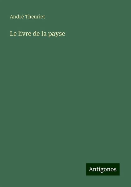Le livre de la payse Le livre de la payse