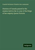 Statutes of Canada passed in the session held in the 31 year of the Reign of her majesty Queen Victoria