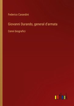 Cover Giovanni Durando, general d'armata