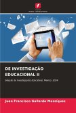 DE INVESTIGAÇÃO EDUCACIONAL II