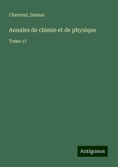 Annales de chimie et de physique - Chevreul; Dumas