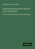 Geschichte der deutschen Literatur im 18. Jahrhundert