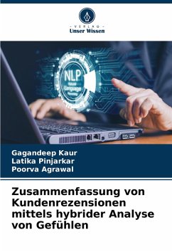 Cover Zusammenfassung von Kundenrezensionen mittels hybrider Analyse von Gefühlen