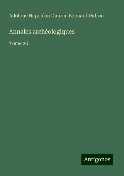 Annales archéologiques Annales archéologiques