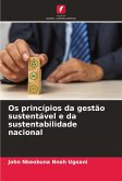 Os princípios da gestão sustentável e da sustentabilidade nacional