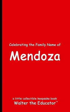 Cover Celebrating the Family Name of Mendoza