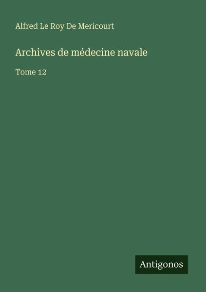 Archives de médecine navale Archives de médecine navale