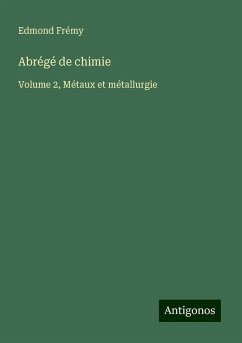 Abrégé de chimie - Frémy, Edmond