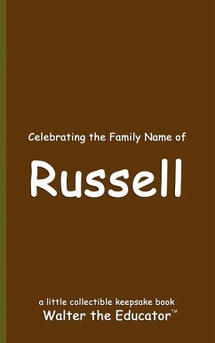 Cover Celebrating the Family Name of Russell