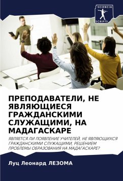 Cover PREPODAVATELI, NE YaVLYaJuShhIESYa GRAZhDANSKIMI SLUZhAShhIMI, NA MADAGASKARE