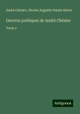 Oeuvres poétiques de André Chénier