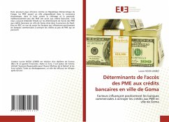 Cover Déterminants de l'accès des PME aux crédits bancaires en ville de Goma