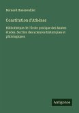 Constitution d'Athènes Constitution d'Athènes
