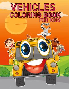 Cover Vehicles Coloring Book for Kids
