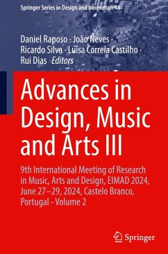 Cover Advances in Design, Music and Arts III