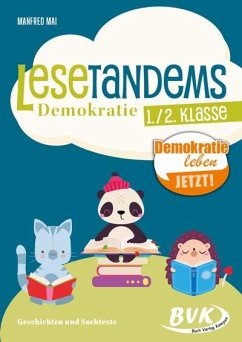 Cover Lesetandems Demokratie 1./2. Klasse