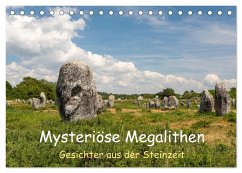 Mysteriöse Megalithen (Tischkalender 2025 DIN A5 quer), CALVENDO Monatskalender