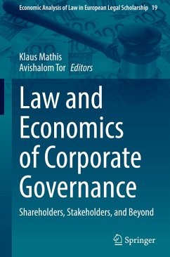 Cover Law and Economics of Corporate Governance