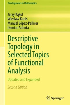 Cover Descriptive Topology in Selected Topics of Functional Analysis