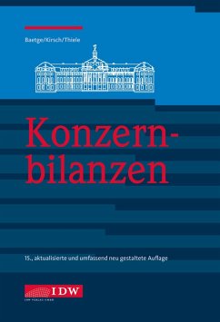 Cover Konzernbilanzen