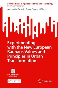 Cover Experimenting with the New European Bauhaus Values and Principles in Urban Transformation