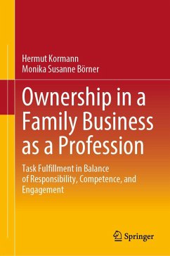 Cover Ownership in a Family Business as a Profession (eBook, PDF)