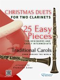 Christmas Duets for Two Clarinets - 25 Easy Pieces for Beginners and Early Intermediate (fixed-layout eBook, ePUB)